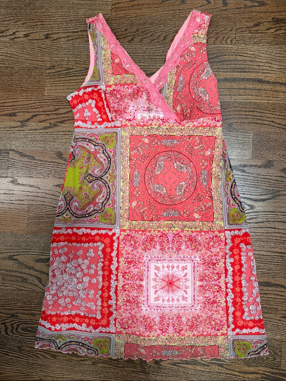 Exhilaration Patchwork Dress